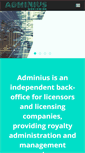 Mobile Screenshot of adminius-worldwide.com